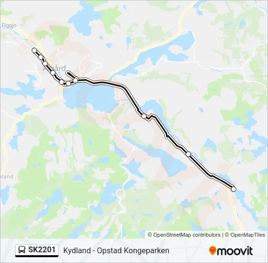 SK2201 Bus Line Map