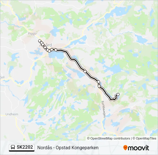 SK2202 Bus Line Map