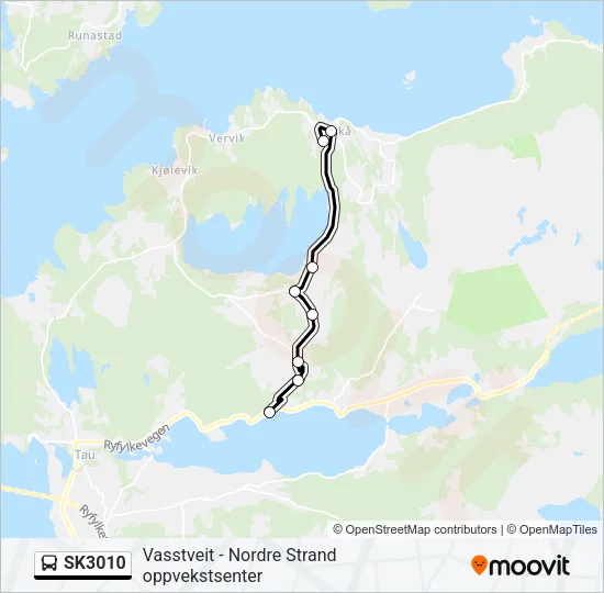 SK3010 Bus Line Map
