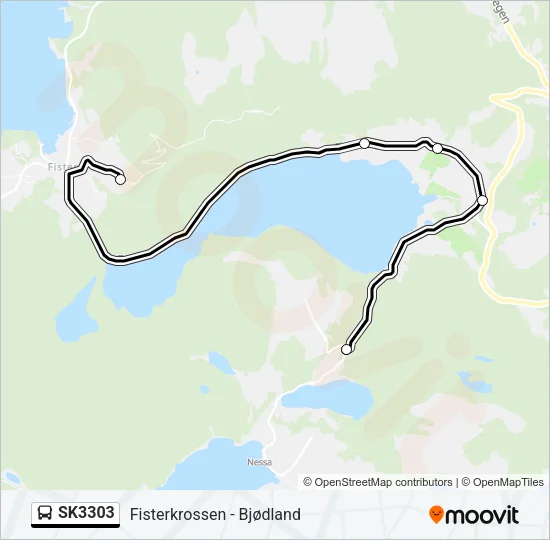 SK3303 Bus Line Map
