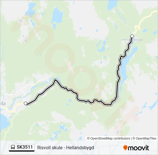 SK3511 Bus Line Map
