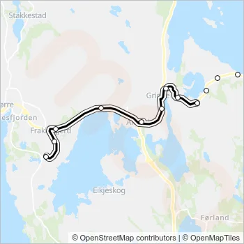 SK4620 Bus Line Map