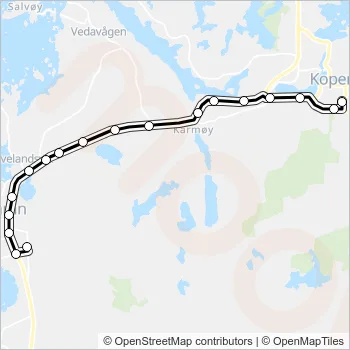 SK4909 Bus Line Map