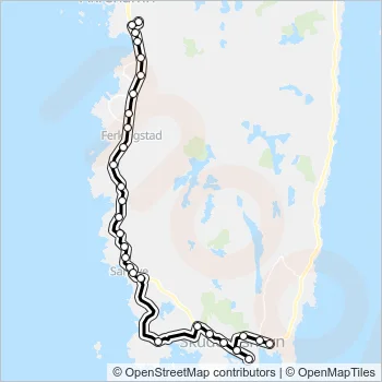 SK4909 Bus Line Map