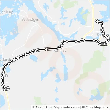SK4909 Bus Line Map