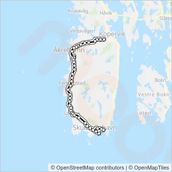 SK4909 Bus Line Map
