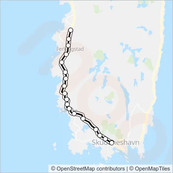 SK4911 Bus Line Map