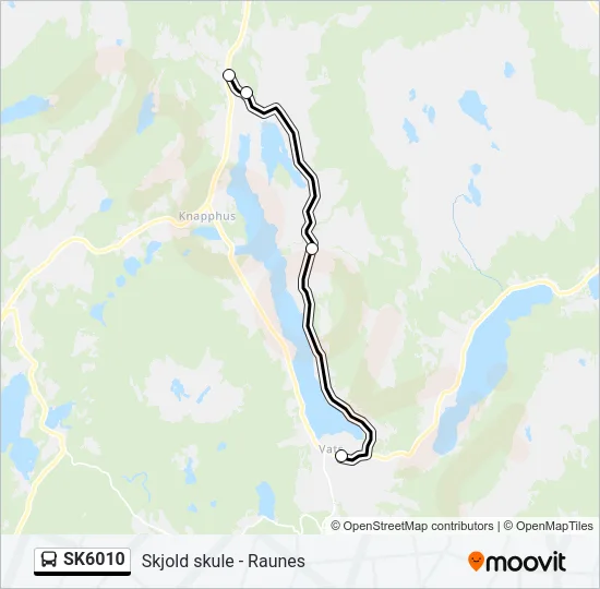 SK6010 Bus Line Map