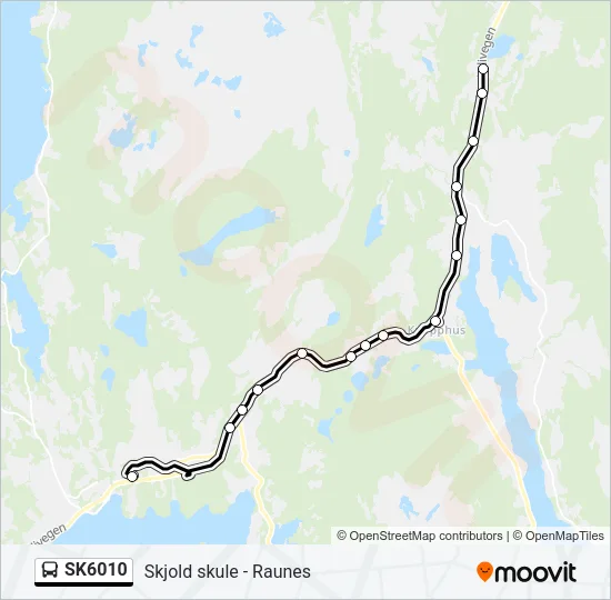 SK6010 Bus Line Map