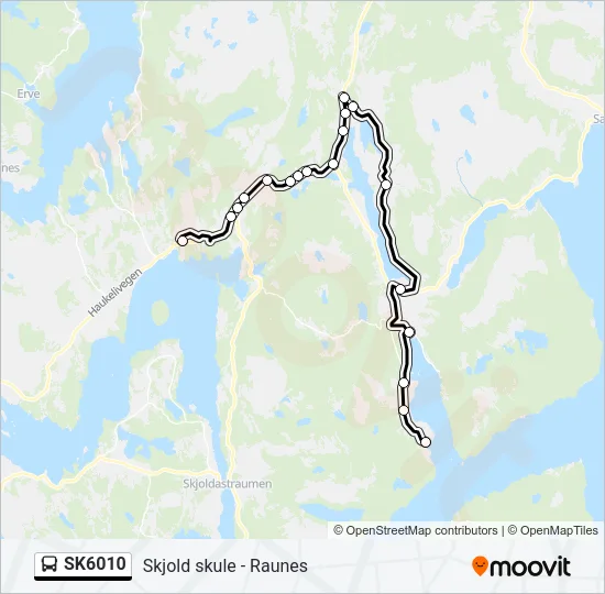 SK6010 Bus Line Map