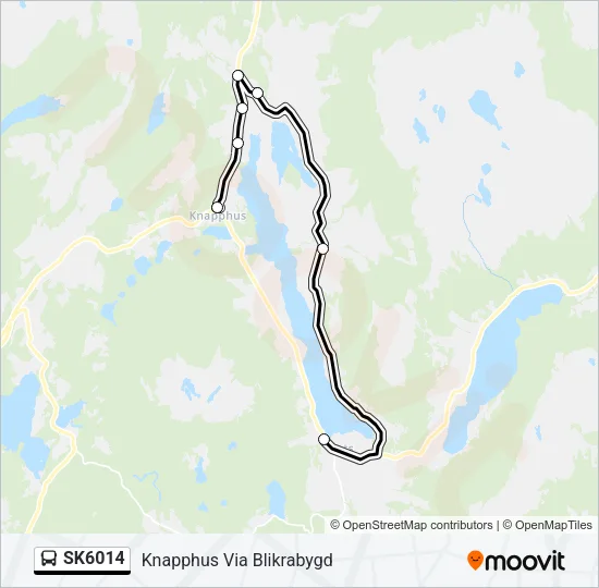 SK6014 Bus Line Map