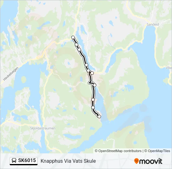 SK6015 Bus Line Map
