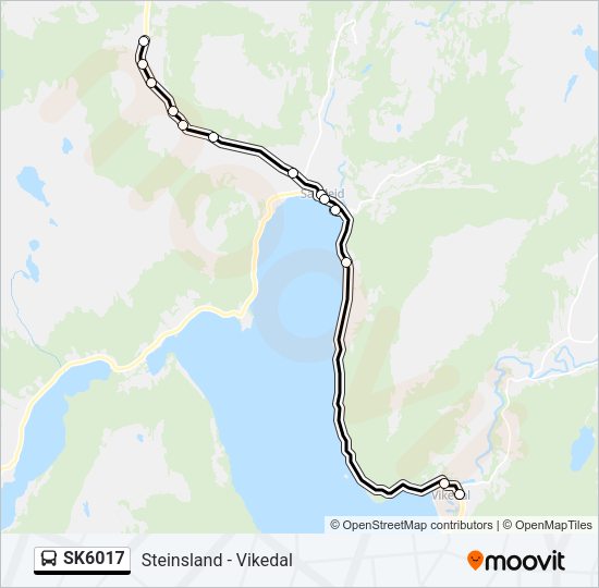 SK6017 Bus Line Map