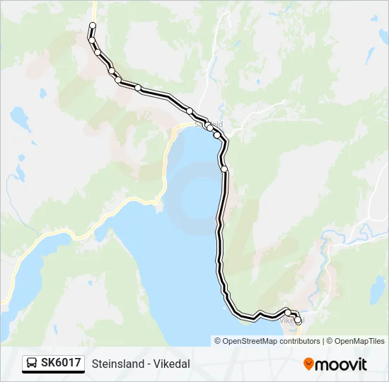 SK6017 Bus Line Map