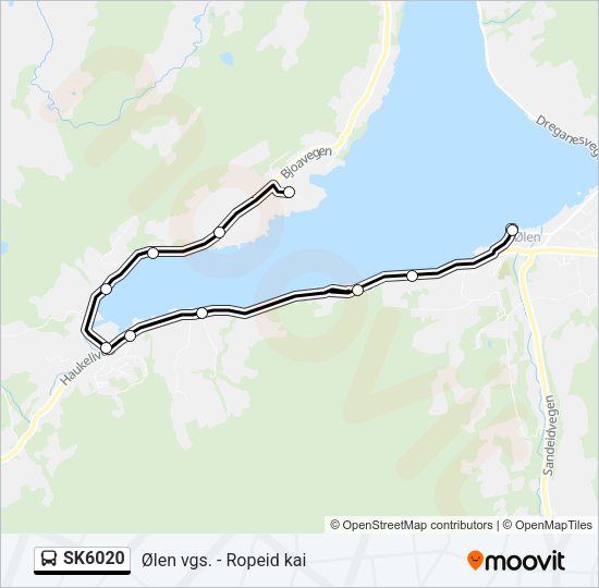 SK6020 Bus Line Map
