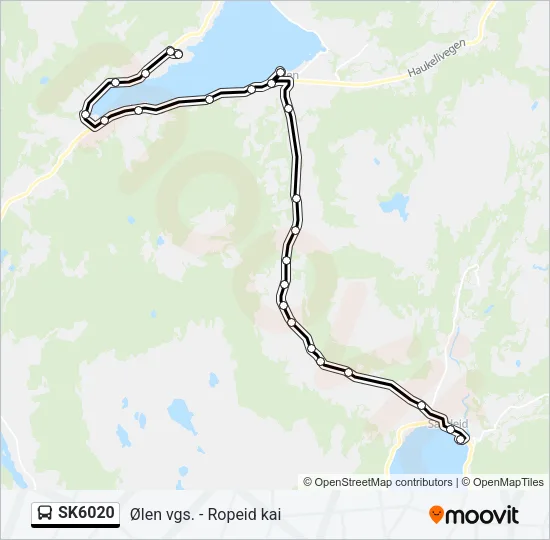 SK6020 Bus Line Map
