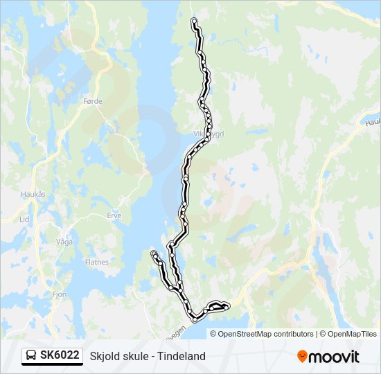 SK6022 Bus Line Map