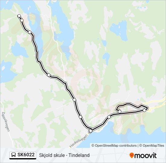 SK6022 Bus Line Map