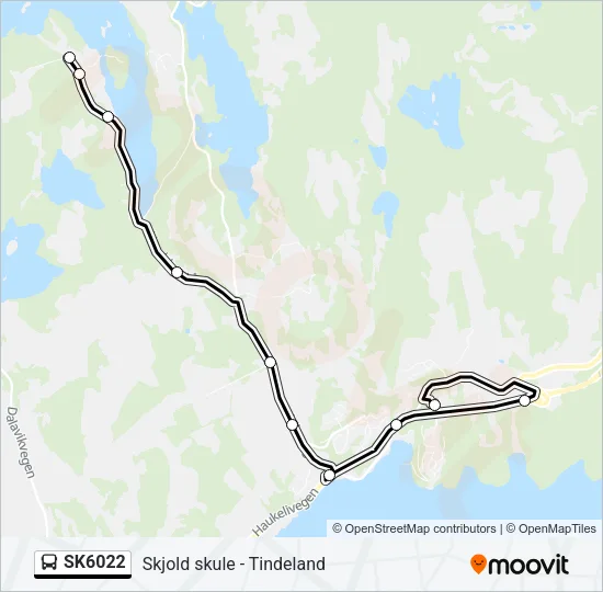 SK6022 Bus Line Map