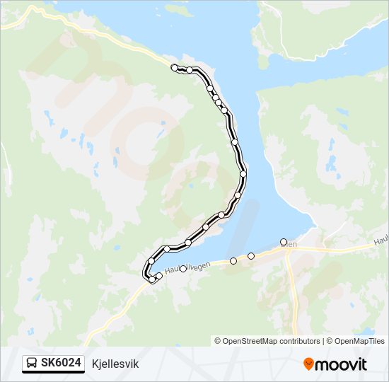 SK6024 Bus Line Map