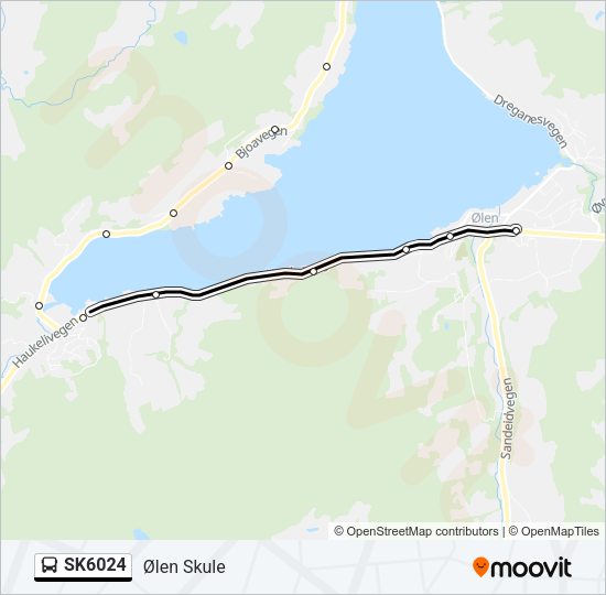 SK6024 Bus Line Map