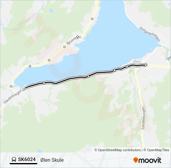 SK6024 Bus Line Map