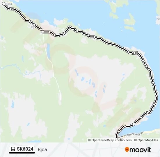 SK6024 Bus Line Map