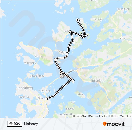 526 Ferry Line Map