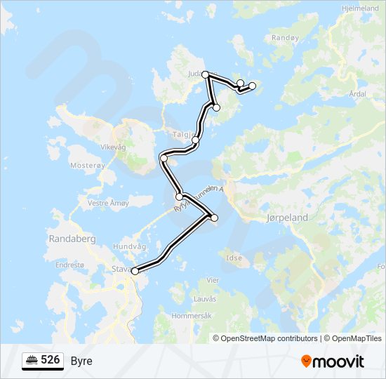 526 Ferry Line Map