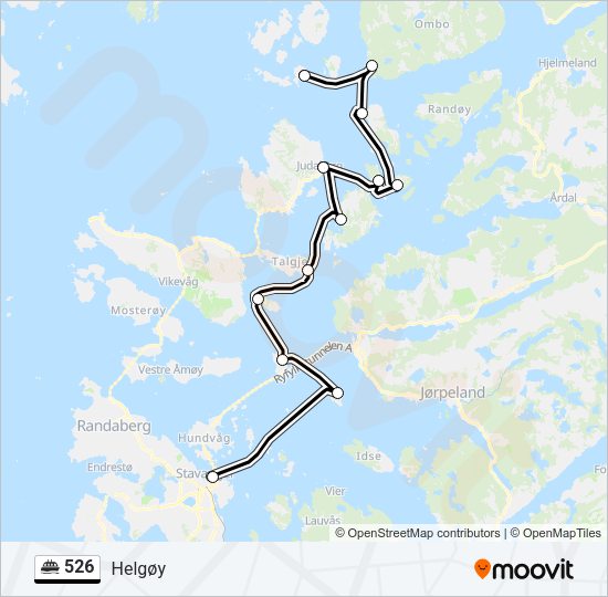 526 Ferry Line Map