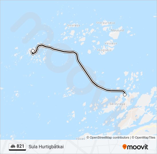821 Ferry Line Map