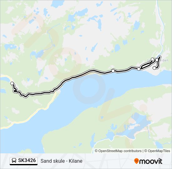 SK3426 Bus Line Map