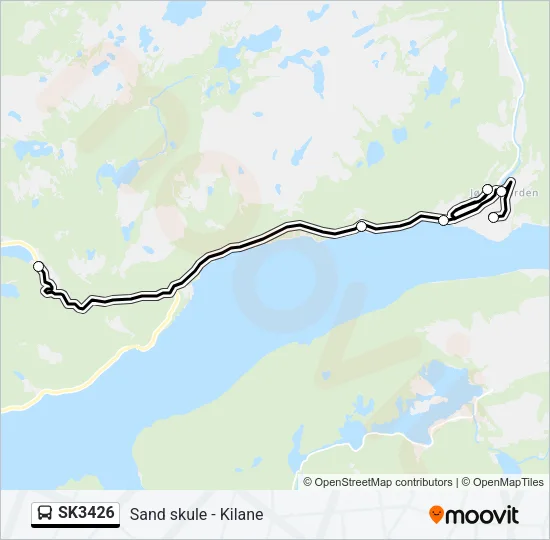 SK3426 Bus Line Map