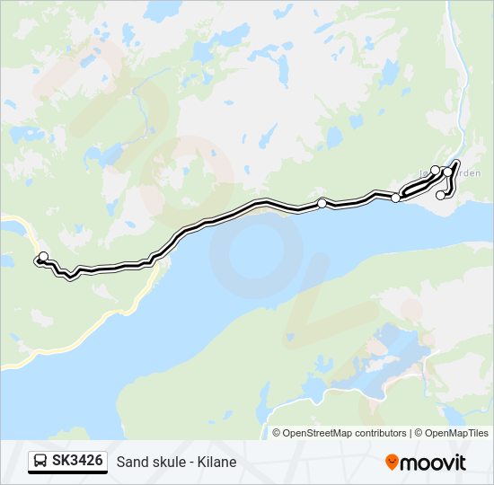 SK3426 bus Line Map