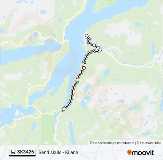 SK3426 Bus Line Map