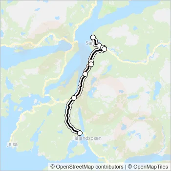 SK3426 Bus Line Map