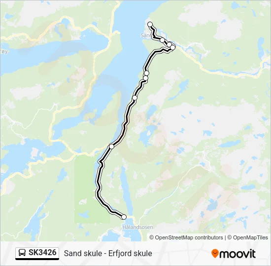 SK3426 Bus Line Map