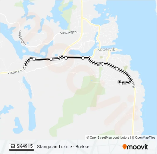 SK4915 Bus Line Map