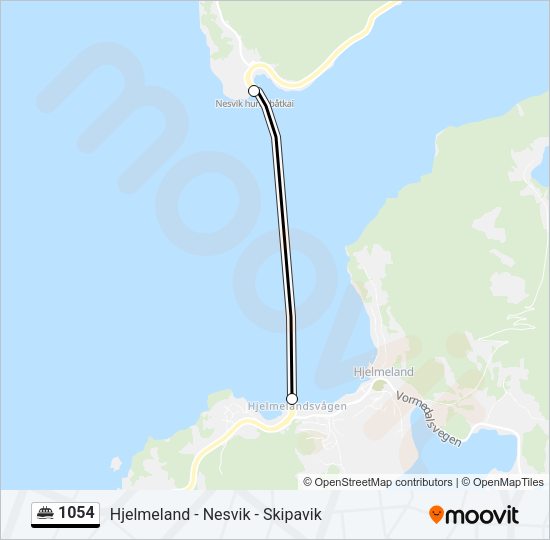 1054 Ferry Line Map