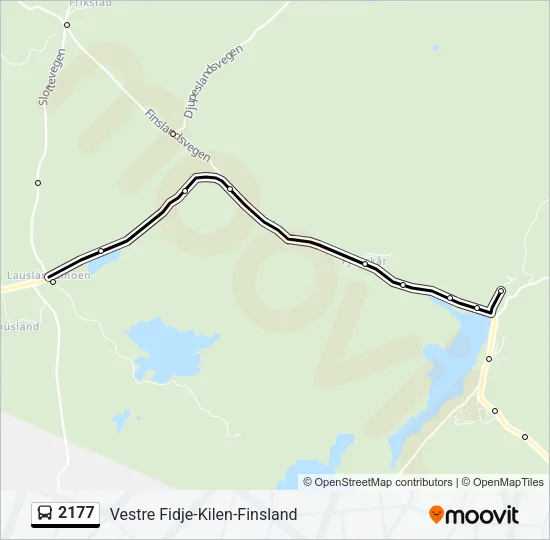2177 Bus Line Map