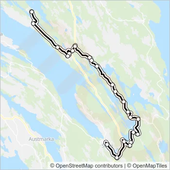 304 Bus Line Map