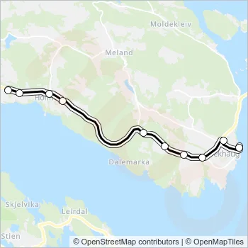 310 Bus Line Map