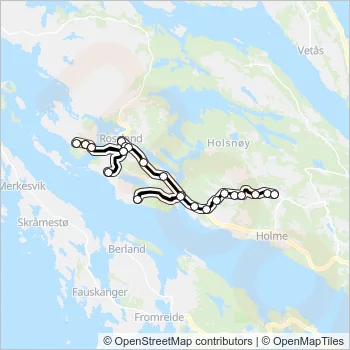310 Bus Line Map