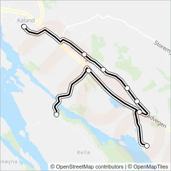 331 Bus Line Map