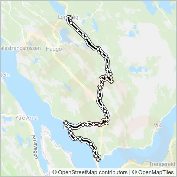 902 Bus Line Map