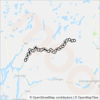 922 Bus Line Map