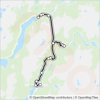 922 Bus Line Map