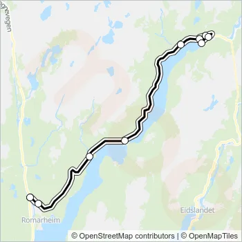 924 Bus Line Map