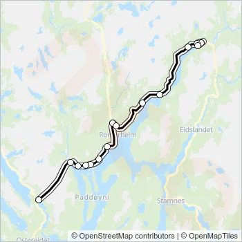 924 Bus Line Map