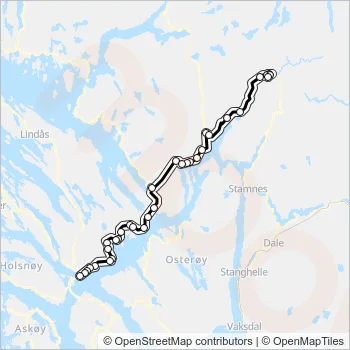 924 Bus Line Map